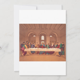 Last Supper of Jesus Christ Invitation