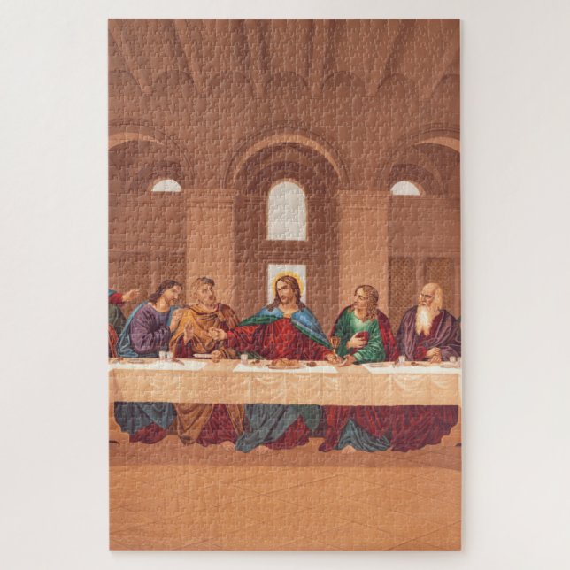 Last Supper of Jesus Christ Jigsaw Puzzle (Vertical)