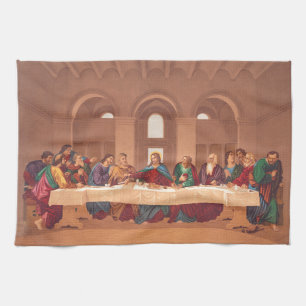 Last Supper of Jesus Christ Kitchen Towel