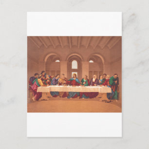 Last Supper of Jesus Christ Postcard