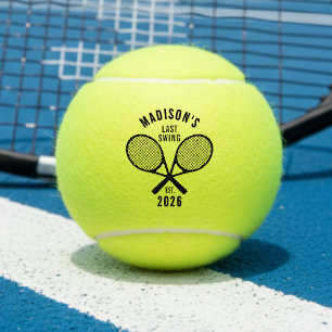 Last Swing Before the Ring Bachelorette Party Tennis Balls