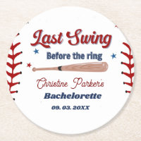 Last Swing before the ring Baseball  Bachelorette
