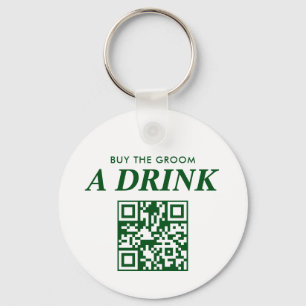 Last Swing Before the Ring Golf Bachelor Keychain