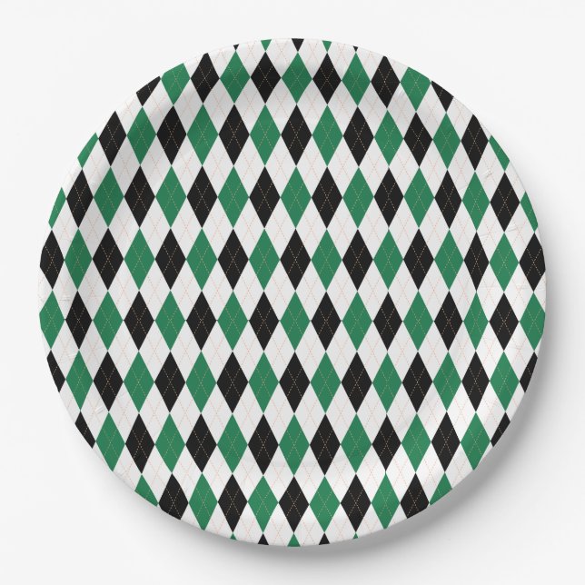 Last Swing Before The Ring Golf Bachelor Party Paper Plate (Front)