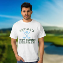 Last Swing Before The Ring Golf Bachelor
