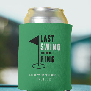 Last Swing Before the Ring Golf Bachelorette Party Can Cooler