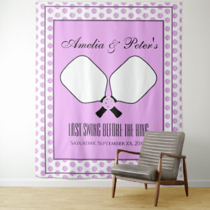 Last Swing Before the Ring Welcome & Thank You Tapestry