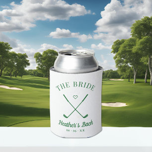 Last Swing Golf Bachelorette Can Cooler
