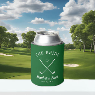 Last Swing Golf Bachelorette Can Cooler