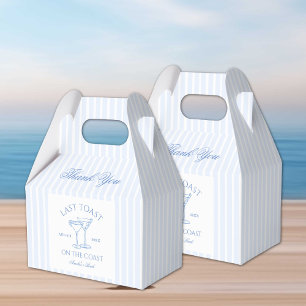 Last Toast on The Coast Bachelorette Favor Box