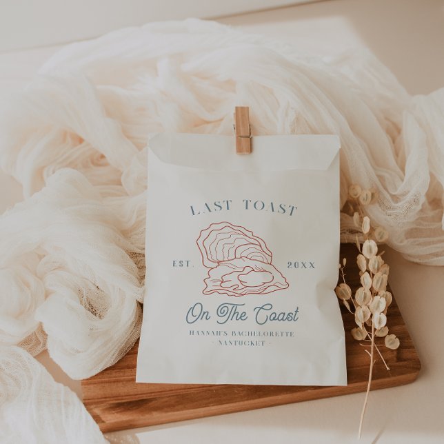 Last Toast on the Coast Bachelorette  Favour Bag (Creator Uploaded)