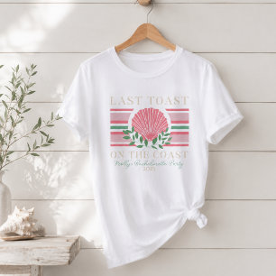 Last Toast on the Coast – Bachelorette Nautical Tri-Blend Shirt