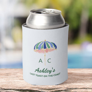 Last Toast on the Coast Bachelorette Party Can Cooler