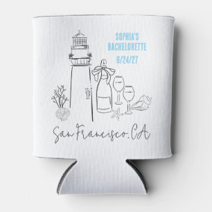 Last Toast on the Coast Bachelorette Party Can Cooler