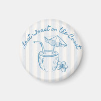 Last Toast on the Coast Bachelorette Party Design