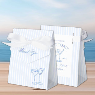Last Toast on The Coast Bachelorette Weekend Favor Box
