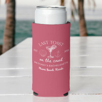 Last Toast On The Coast Beach Bachelorette Party