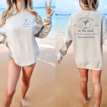 Last Toast On The Coast Beach Bachelorette Party Sweatshirt<br><div class="desc">Celebrate in style with the Last Toast On The Coast Beach Bachelorette Party Sweatshirt. Perfect for beach bachelorette parties, this cozy sweatshirt features a vibrant, beach-themed design with a playful slogan. Crafted from soft, high-quality fabric, it provides warmth and comfort for all your festivities. Ideal for cool evenings by the...</div>