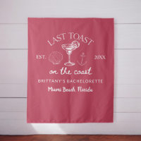 Last Toast On The Coast Beach Bachelorette Party