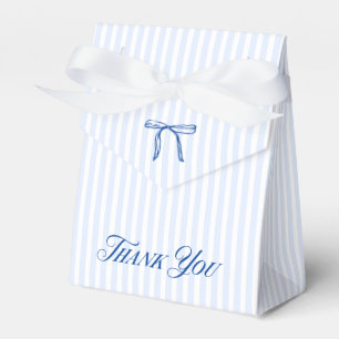 Last Toast on The Coast Elegant Hand Drawn Bows Favor Box