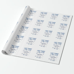 Last Toast on the Coast Est 2025 Wrapping Paper