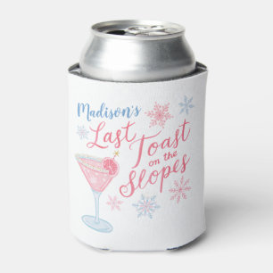 Last Toast on the Slopes Bachelorette Party Can Cooler