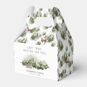 Last Trail Before The Veil Bachelorette Weekend Favor Box