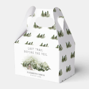 Last Trail Before The Veil Bachelorette Weekend Favor Box