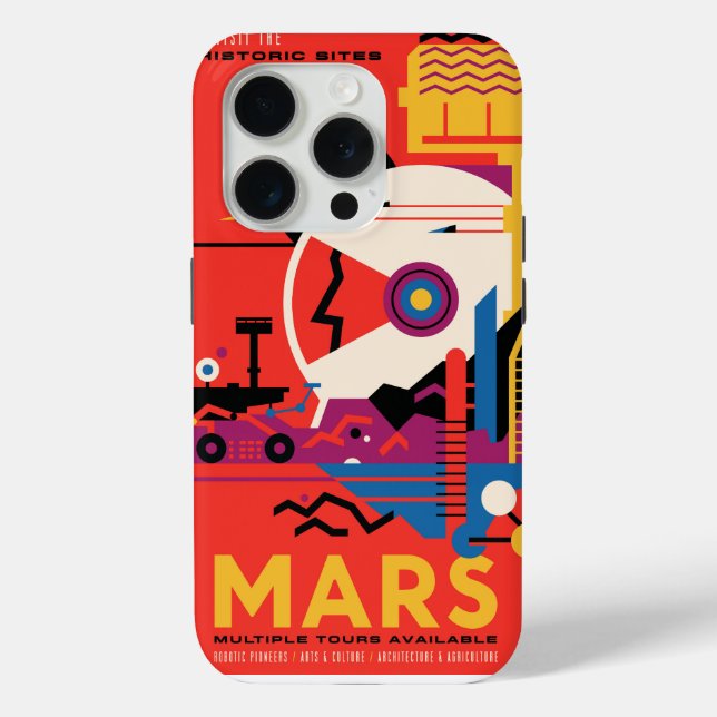 Last Trip To Mars Vacation Case-Mate iPhone Case (Back)
