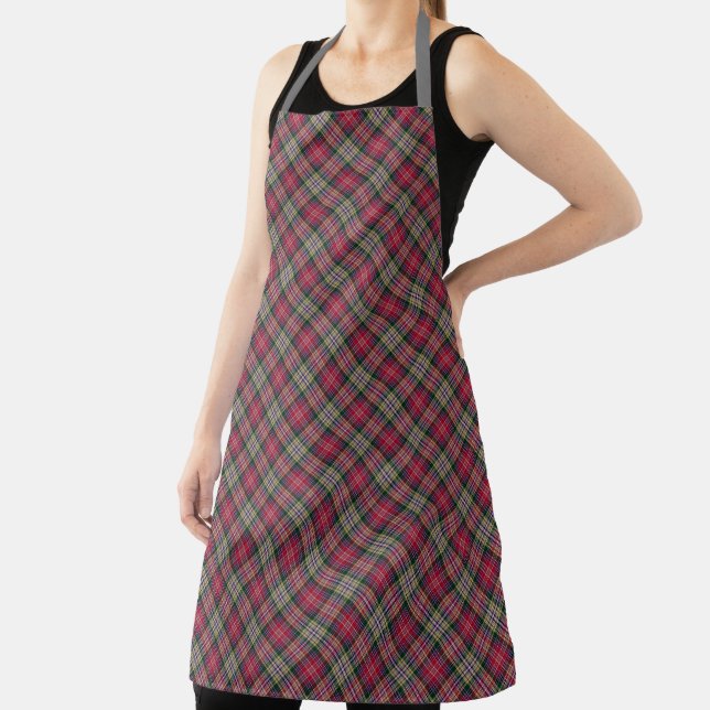 Lasting Heritage Tartan Kitchen Shield Apron (Insitu)