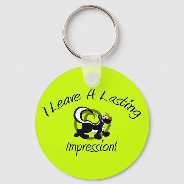 Lasting Impression Skunk Keychain (Front)