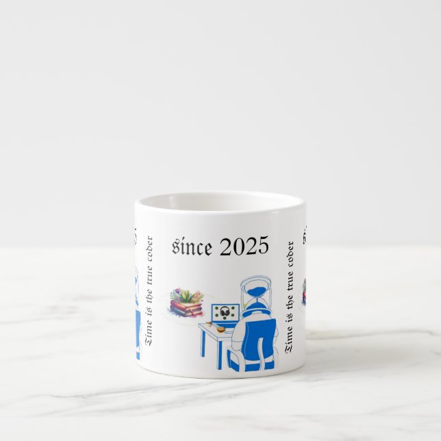 L'astronaute Mug Hourglass Head Space Mug pour le  (Devant)