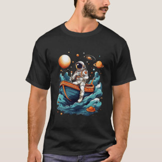L'astronaute remorque le T-shirt Cosmos