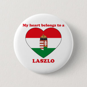 Laszlo 2 Inch Round Button
