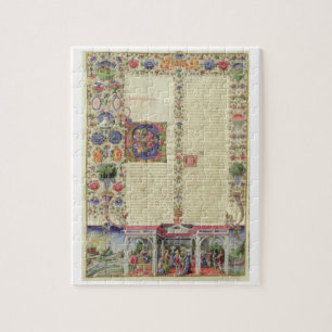 Lat 422 VolI fol.280v The Beginning of the Book of Jigsaw Puzzle