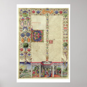 Lat 422 VolI fol.280v The Beginning of the Book of Poster