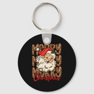 Latch Hook Yarn Crochet Coquette Merry Christmas L Keychain