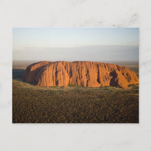 Late Afternoon Light on Uluru / Ayers Rock, Postcard