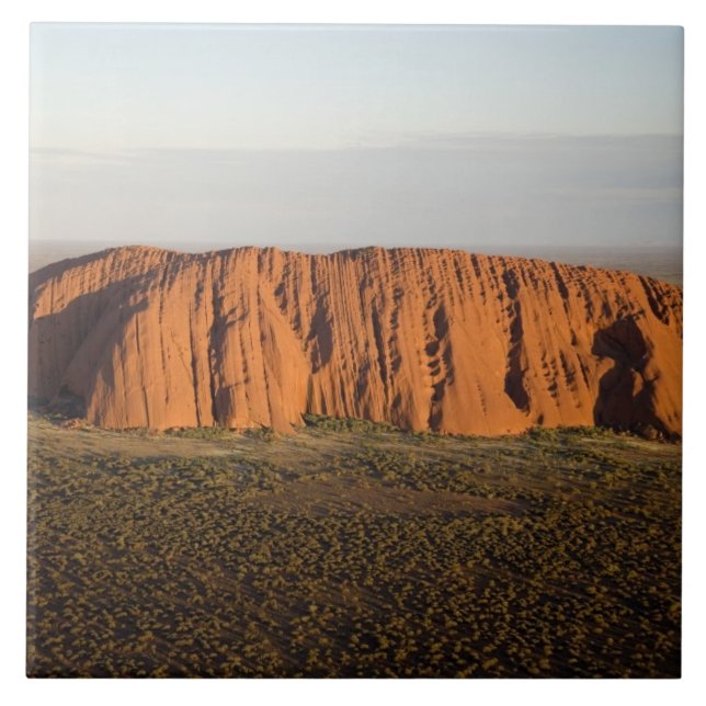 Late Afternoon Light on Uluru / Ayers Rock, Tile (Front)