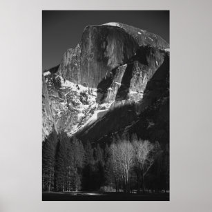 Late Afternoon Sun On Half Dome Poster