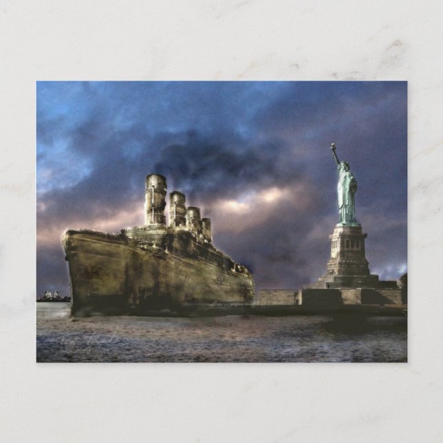 Late arrival postcard (Front)