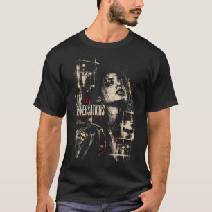 LATE CONVERSATIONS — Nightlife Editorial Portrait  T-Shirt