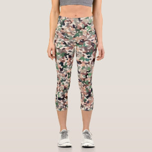 Late Fall Colours  Capri Leggings