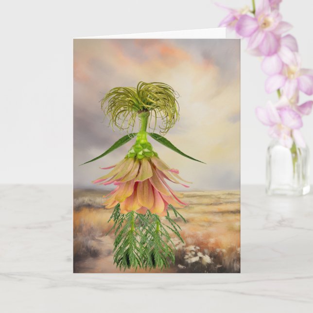 Late for Woodstock Card (Orchid)