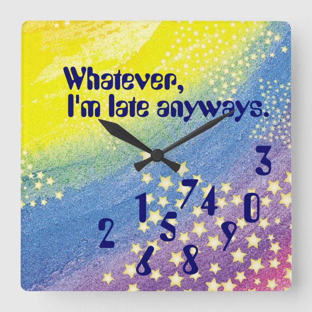 Late humor2 Clock (Front)