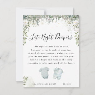 Late Night Diapers Baby Shower Game