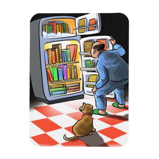 Late Night Snack magnet (Vertical)