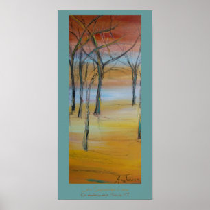 Late September Haze poster by Kim Anderson