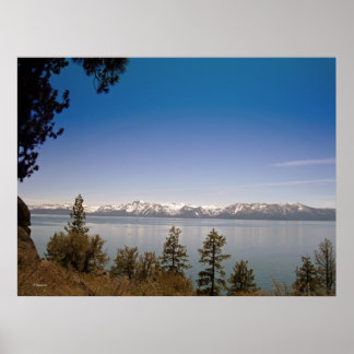 Late Spring in Lake Tahoe (Poster) Poster