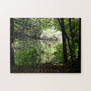 Late Summer at Walden Pond Jigsaw Puzzle